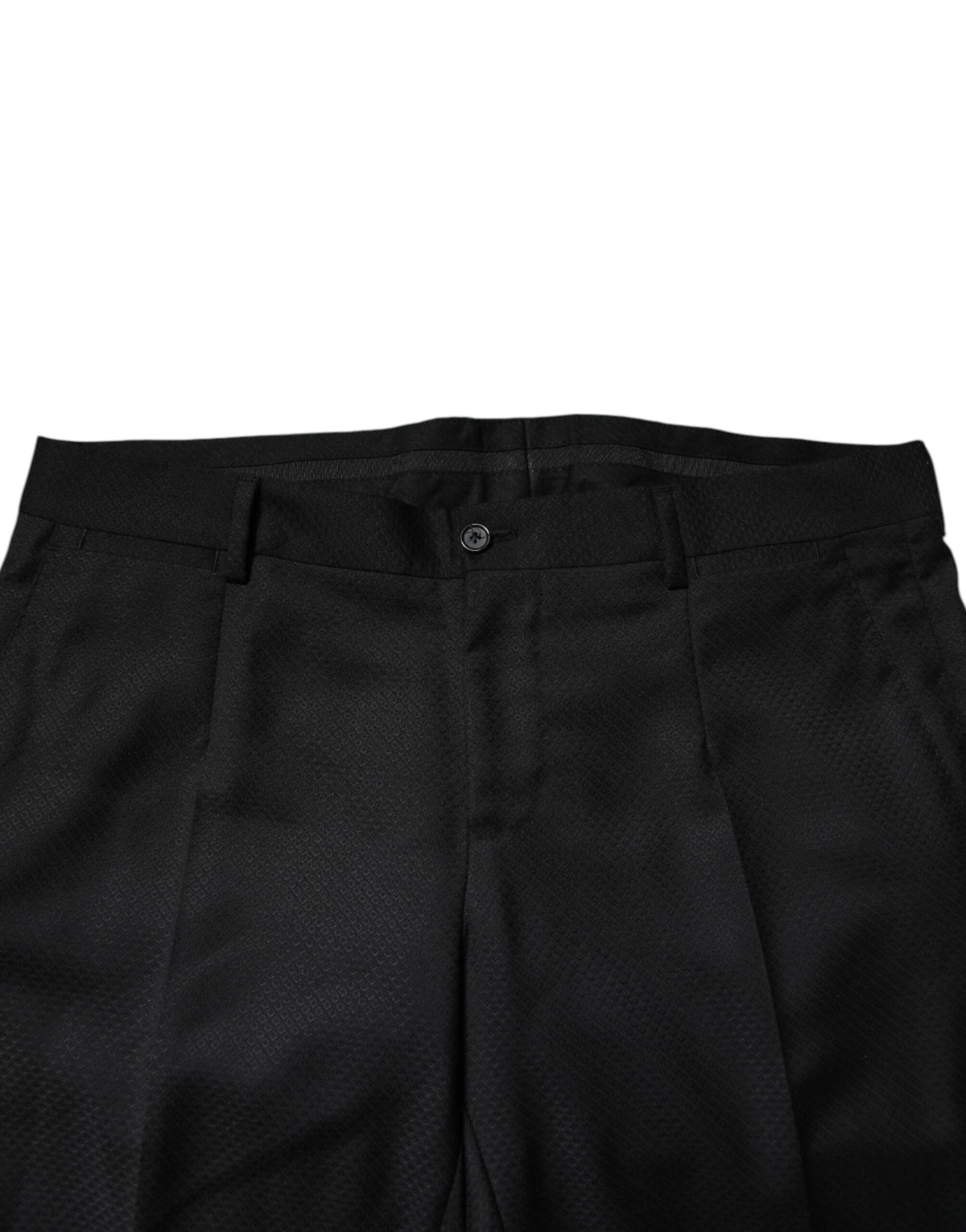 Dolce & Gabbana Black Wool Single Breasted 2 Piece Men's Suit