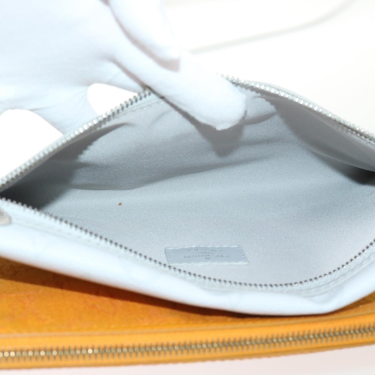 Louis Vuitton Double Flat Messenger Limited Edition Logo Story Monogram Canvas And Denim Multicolour Canvas Clutche & Pouche Bag (Pre-Owned)