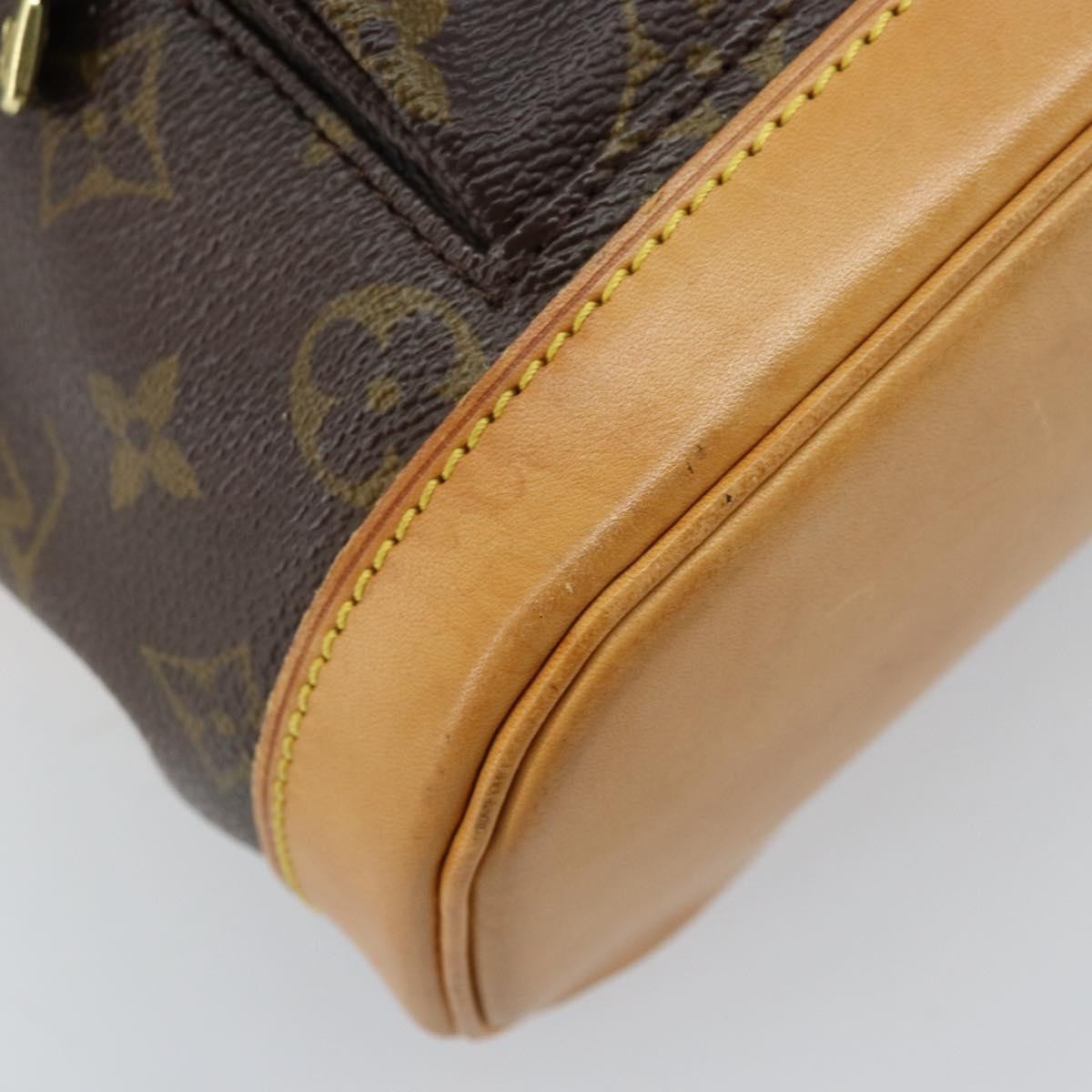 Louis Vuitton Vintage Montsouris Monogram Canvas Brown Canvas Backpack Bag (Pre-Owned)