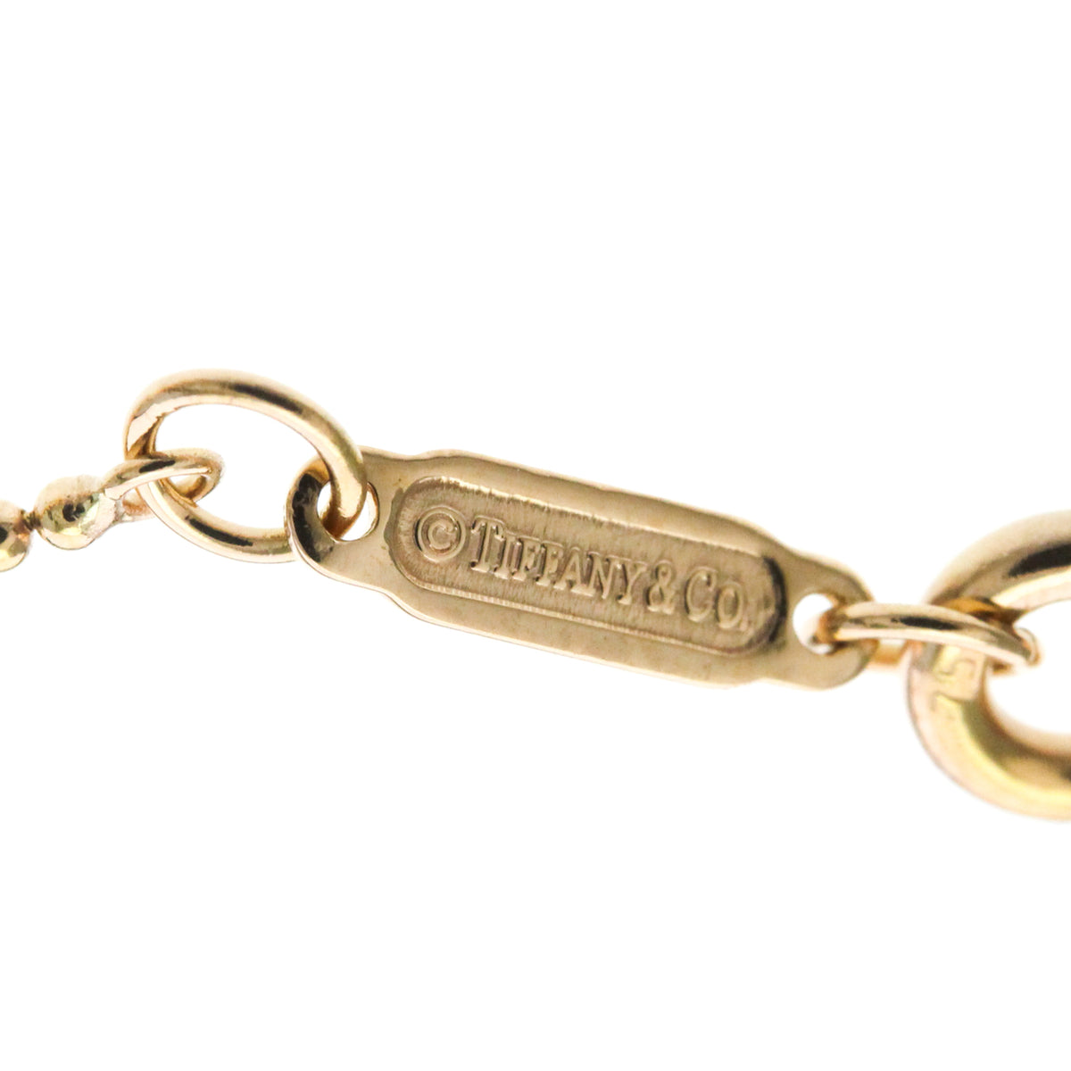 Tiffany & Co. Heart Key Pendant 18K Rose Gold With Diamonds Gold Pink_Gold Necklace Jewelry (Pre-Owned)