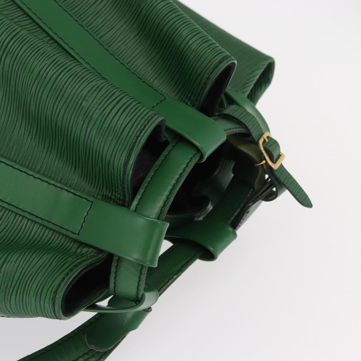 Louis Vuitton Randonnee Epi Leather Green Leather Backpack Bag (Pre-Owned)