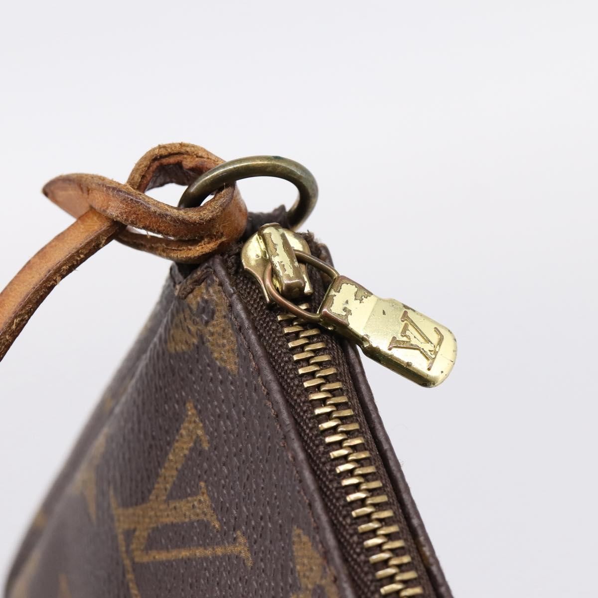 Louis Vuitton Pochette Accessoires Nm Monogram Canvas Brown Canvas Clutche & Pouche Bag (Pre-Owned)