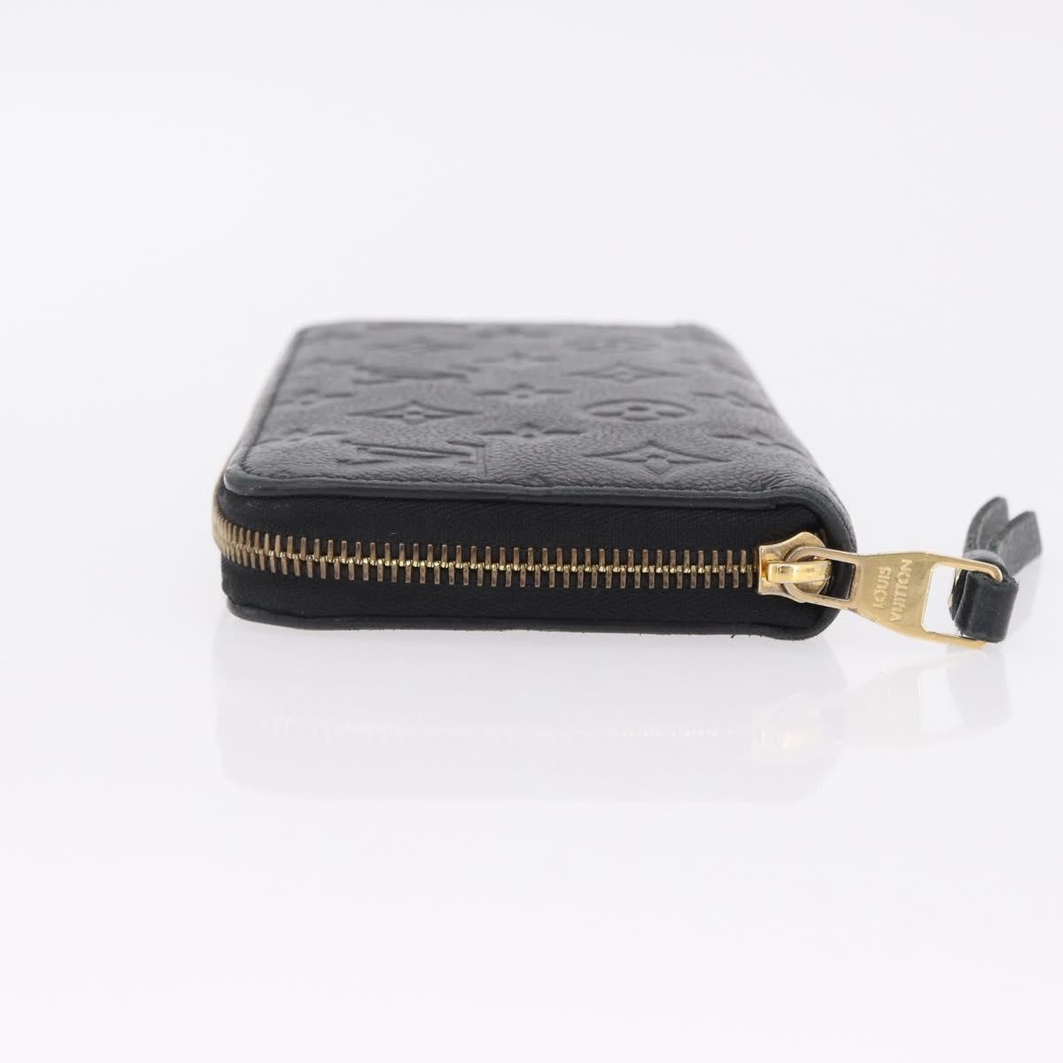 Louis Vuitton Portefeuille Zippy Monogramme Empreinte Monogramme Empreinte Black Leather Wallets Accessory (Pre-Owned)