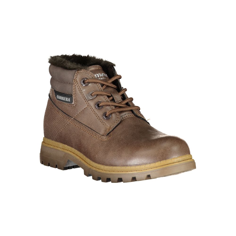 Carrera Chic Lace-Up Boots with Contrast Women's Details