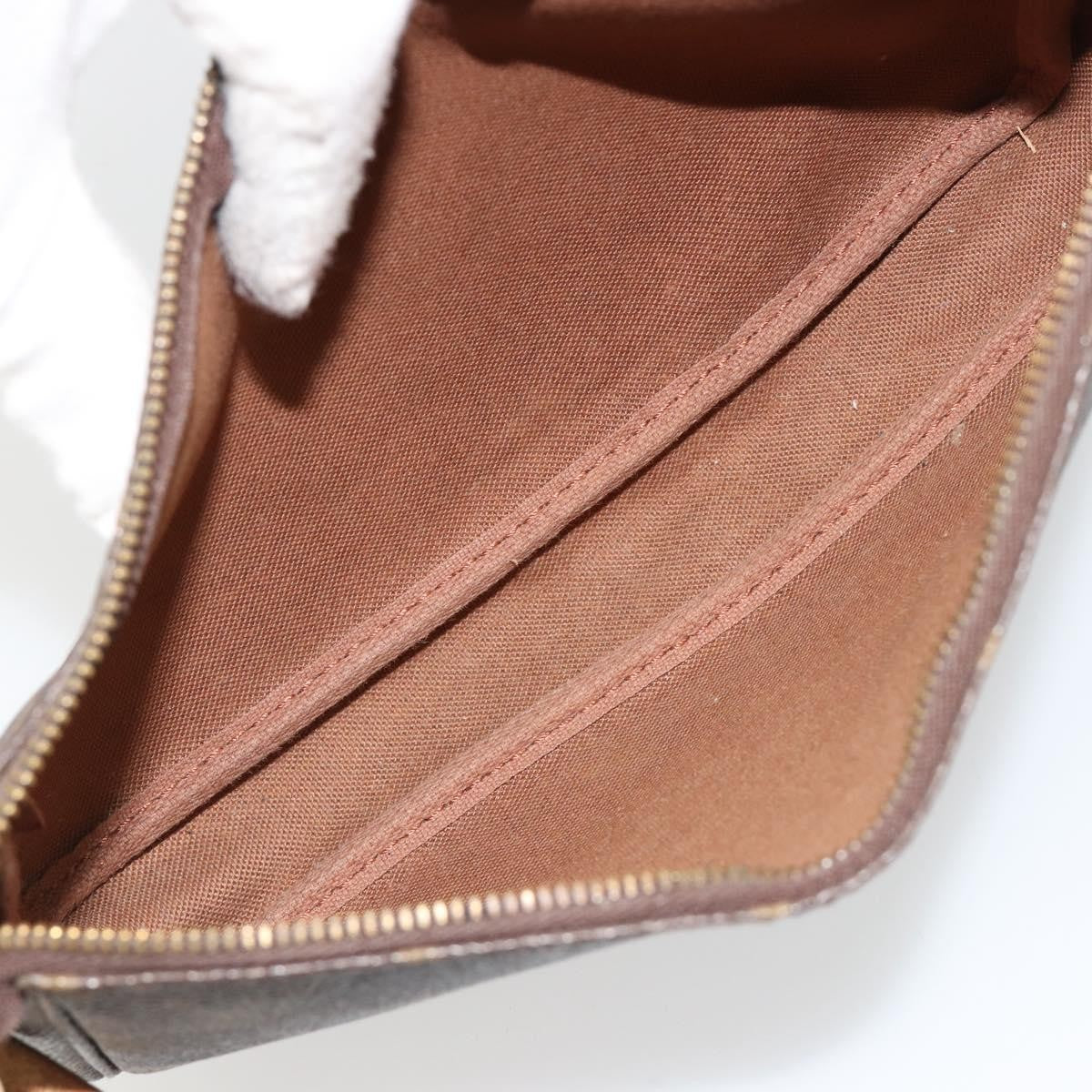 Louis Vuitton Pochette Accessoires Nm Monogram Canvas Brown Canvas Clutche & Pouche Bag (Pre-Owned)