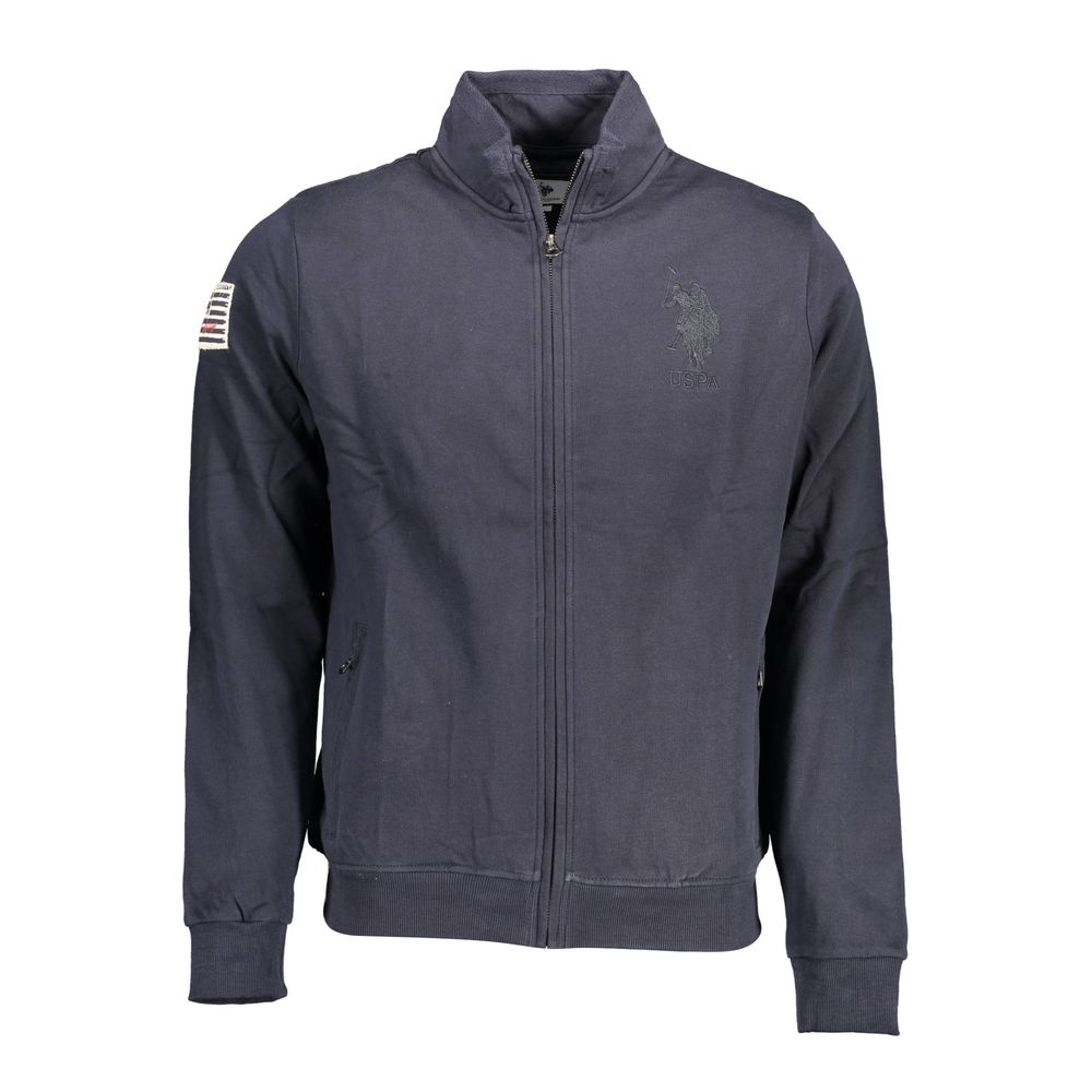U.S. POLO ASSN. Blue Cotton Men Men's Sweater