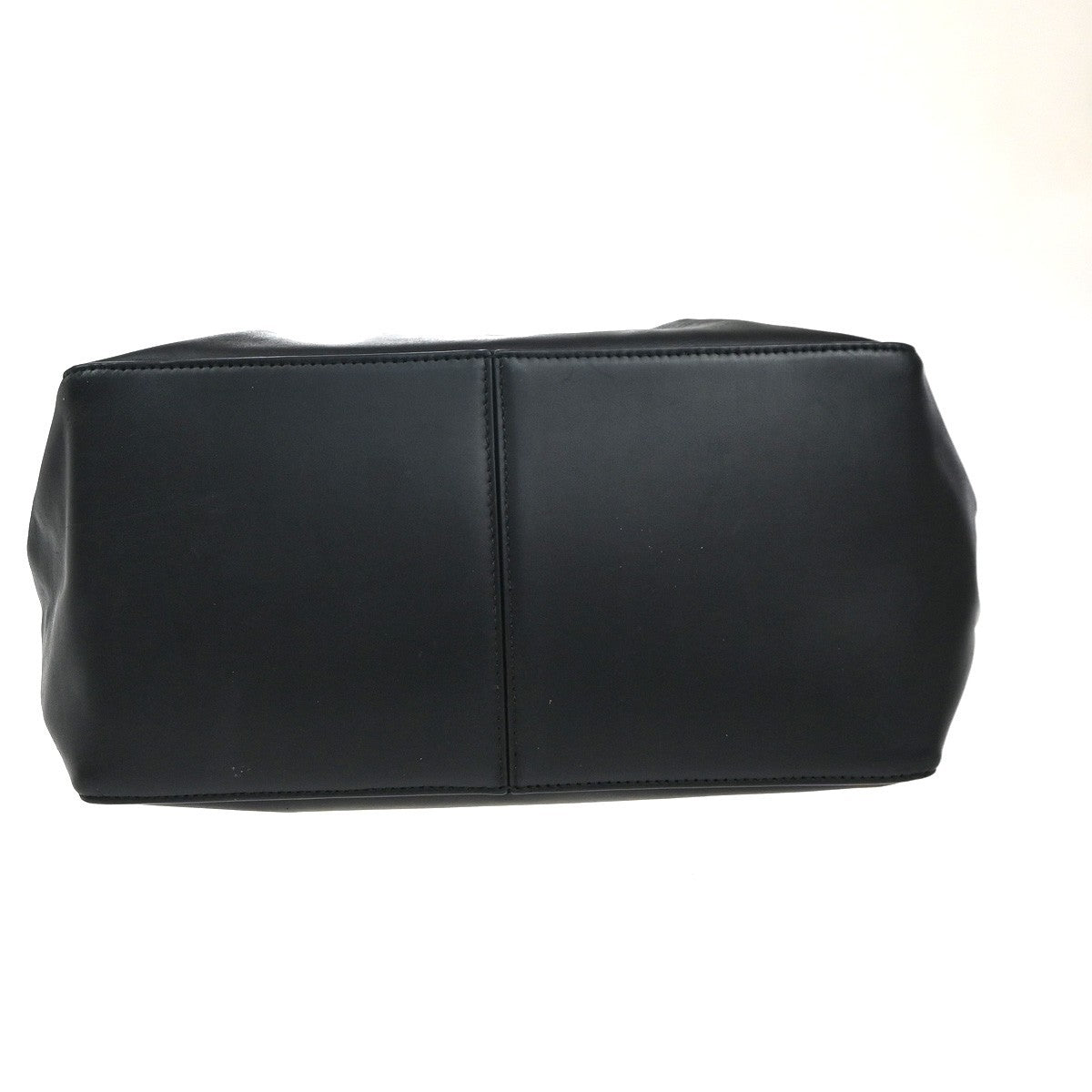Bottega Veneta Open Tote Leather Black Leather Tote Bag Bag (Pre-Owned)