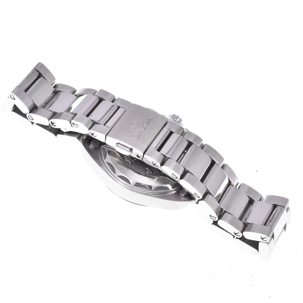 Omega Seamaster Aqua Terra 150M Quartz Stainless Steel With Diamond Markers And Mother Of Pearl Watch (Pre-Owned)