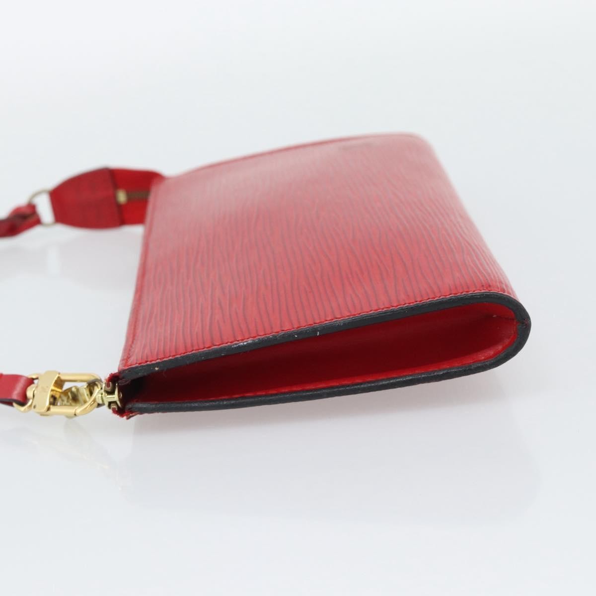 Louis Vuitton Pochette Accessoires Epi Red Leather Clutche & Pouche Bag (Pre-Owned)