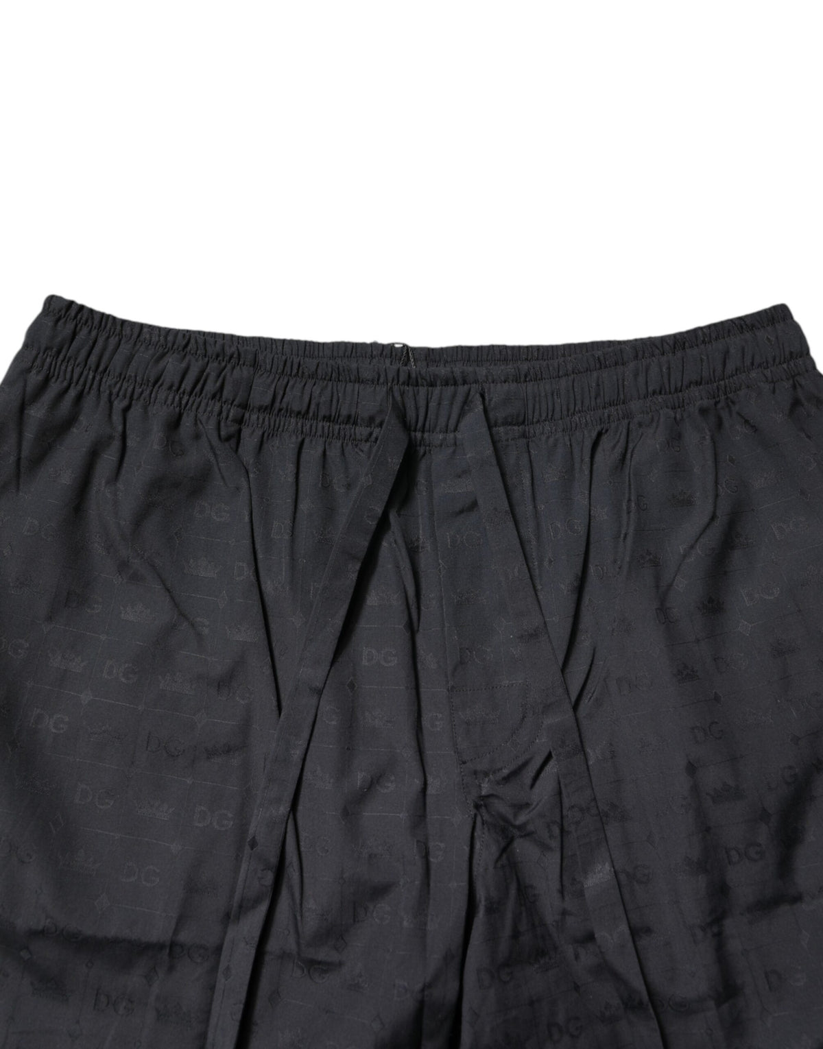 Dolce & Gabbana Black Cotton Men Pajama Set Men's Sleepwear