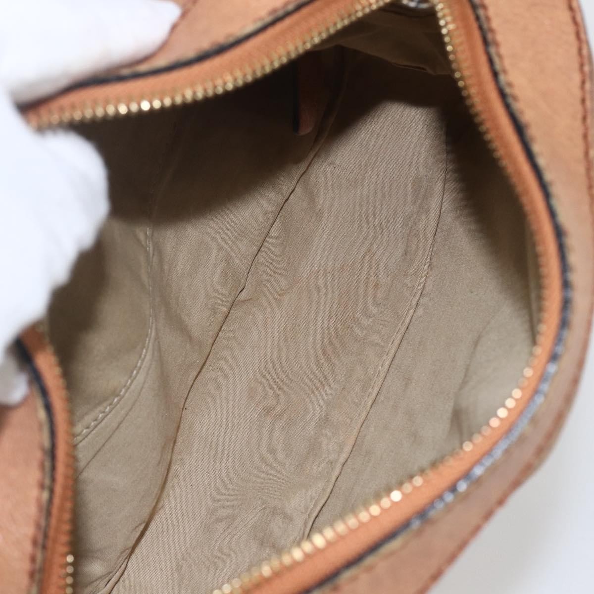 Chloe Vintage Leather Brown Leather Shoulder Bag Bag (Pre-Owned)