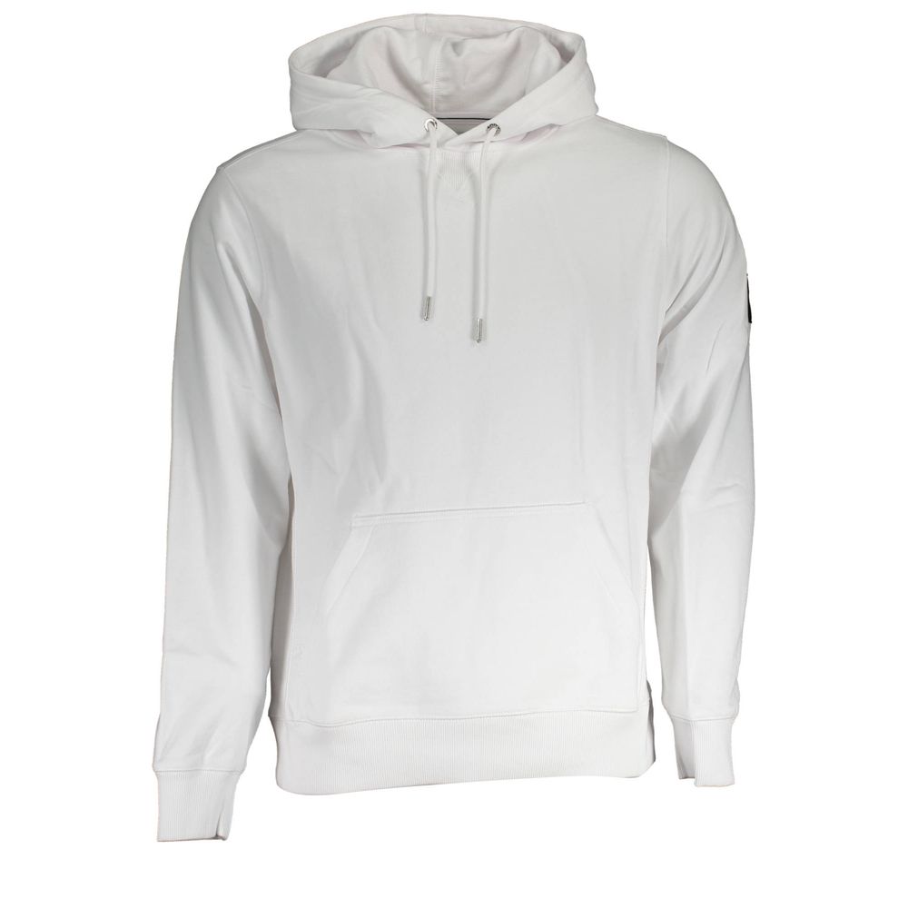 Calvin Klein White Cotton Men Men's Sweater