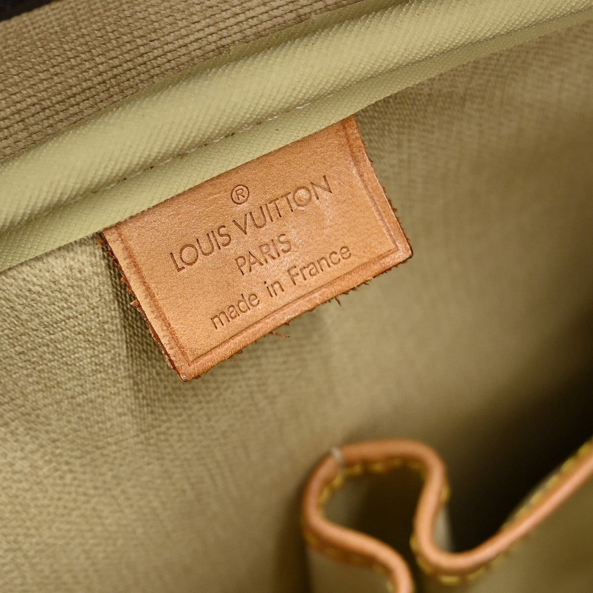 Louis Vuitton Deauville Monogram Canvas Brown Canvas Handbag (Pre-Owned)
