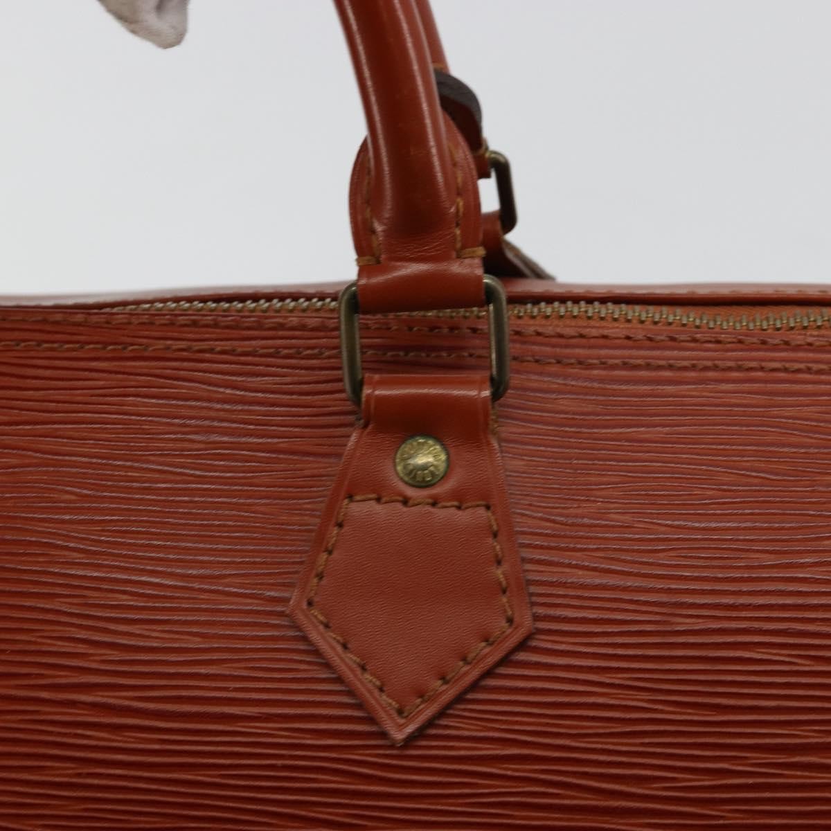 Louis Vuitton Speedy Epi Leather Brown Leather Handbag (Pre-Owned)