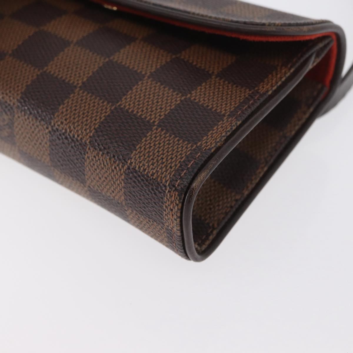 Louis Vuitton Florentine Waist Monogram Canvas Brown Canvas Clutche & Pouche Bag (Pre-Owned)