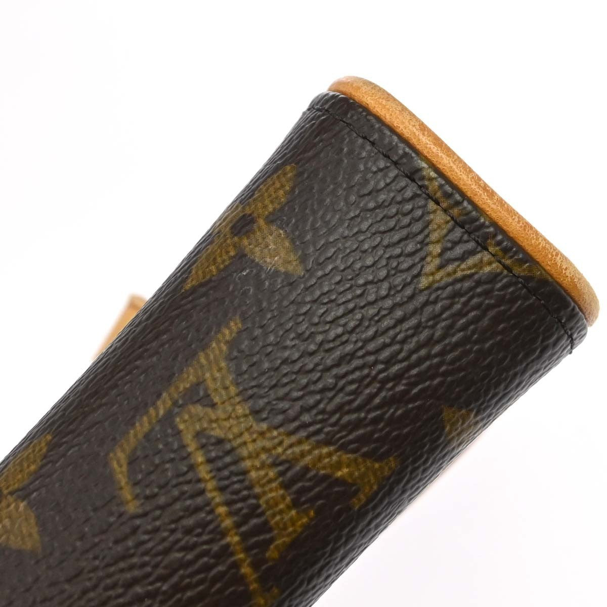 Louis Vuitton Florentine Waist Monogram Canvas Brown Canvas Clutche & Pouche Bag (Pre-Owned)