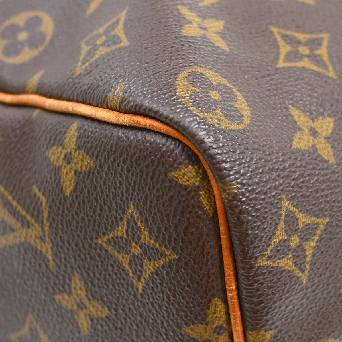 Louis Vuitton Keepall Monogram Brown Canvas Travel Bag Bag (Pre-Owned)