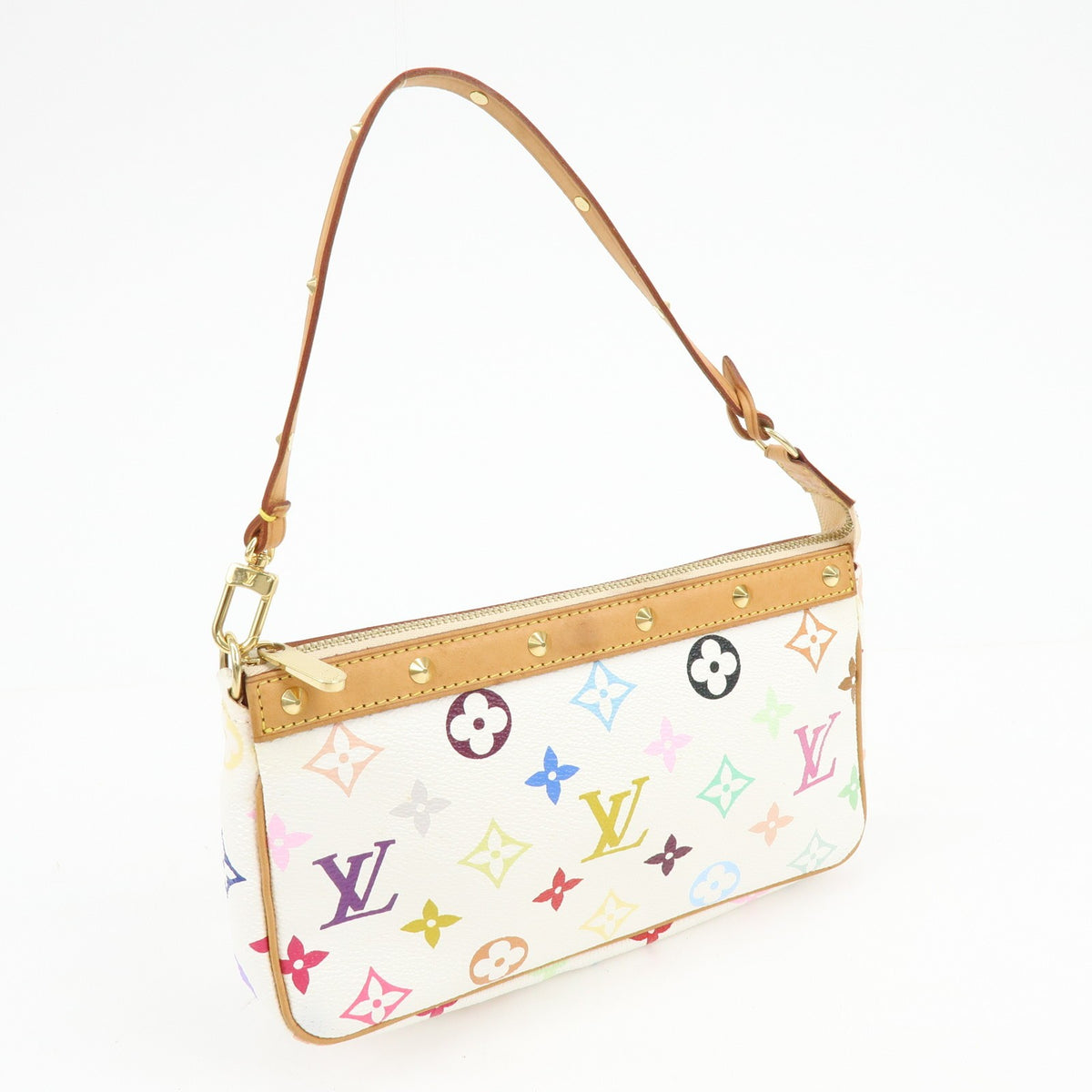 Louis Vuitton Pochette Accessoires Monogram Multicolor Multicolour Canvas Clutche & Pouche Bag (Pre-Owned)