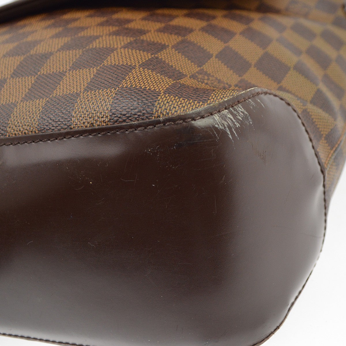 Louis Vuitton Spencer Messenger Damier Ebene Brown Canvas Shoulder Bag Bag (Pre-Owned)