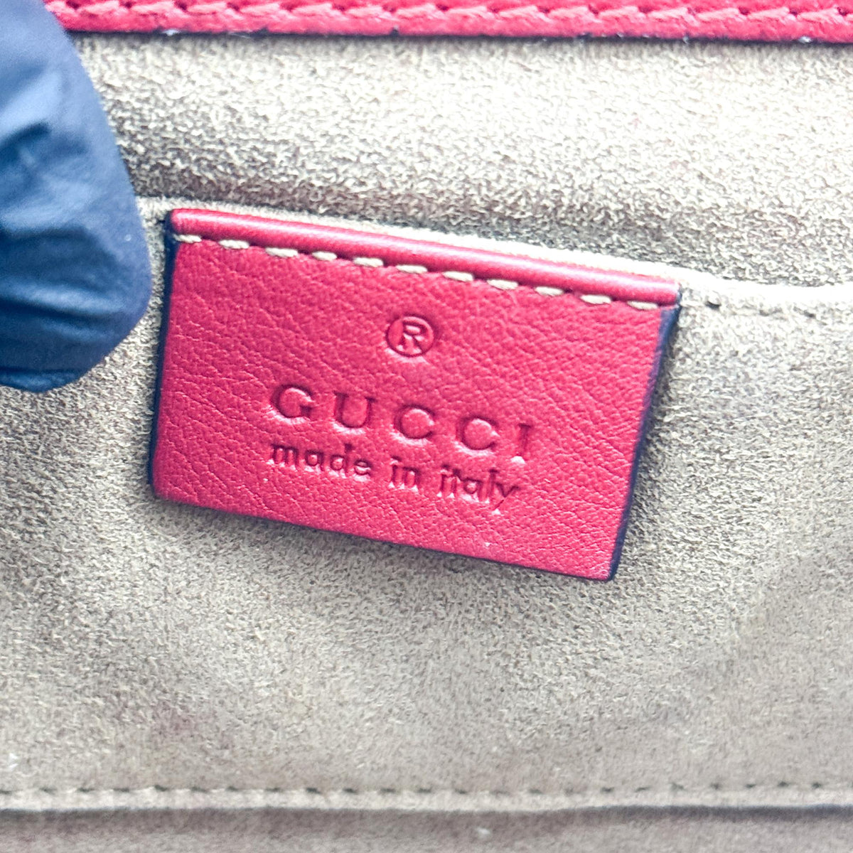 Gucci Padlock Clutch Gg Canvas And Leather Beige Canvas Clutche & Pouche Bag (Pre-Owned)