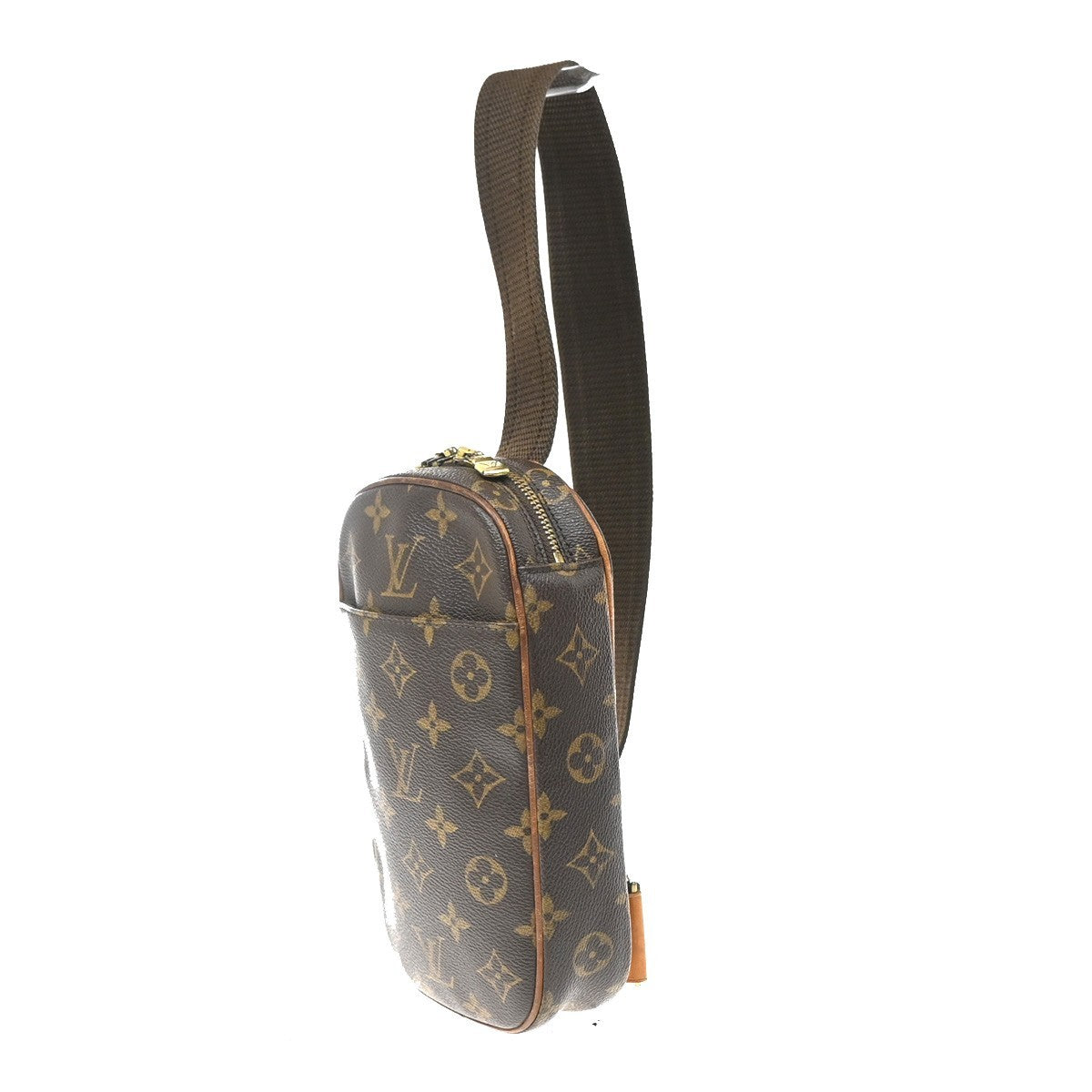 Louis Vuitton Pochette Gange Monogram Canvas Brown Canvas Clutche & Pouche Bag (Pre-Owned)