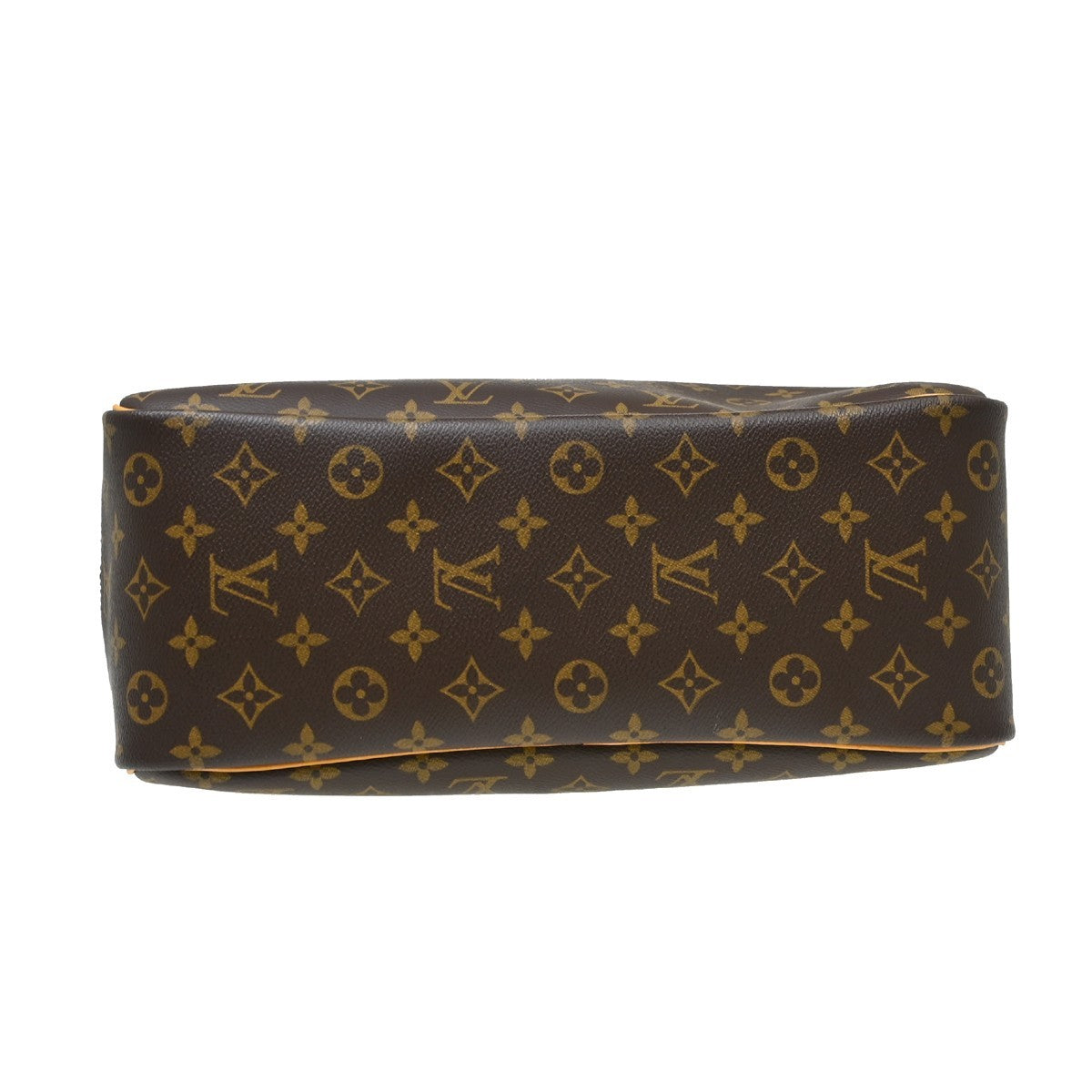Louis Vuitton Deauville Monogram Canvas Brown Canvas Handbag (Pre-Owned)