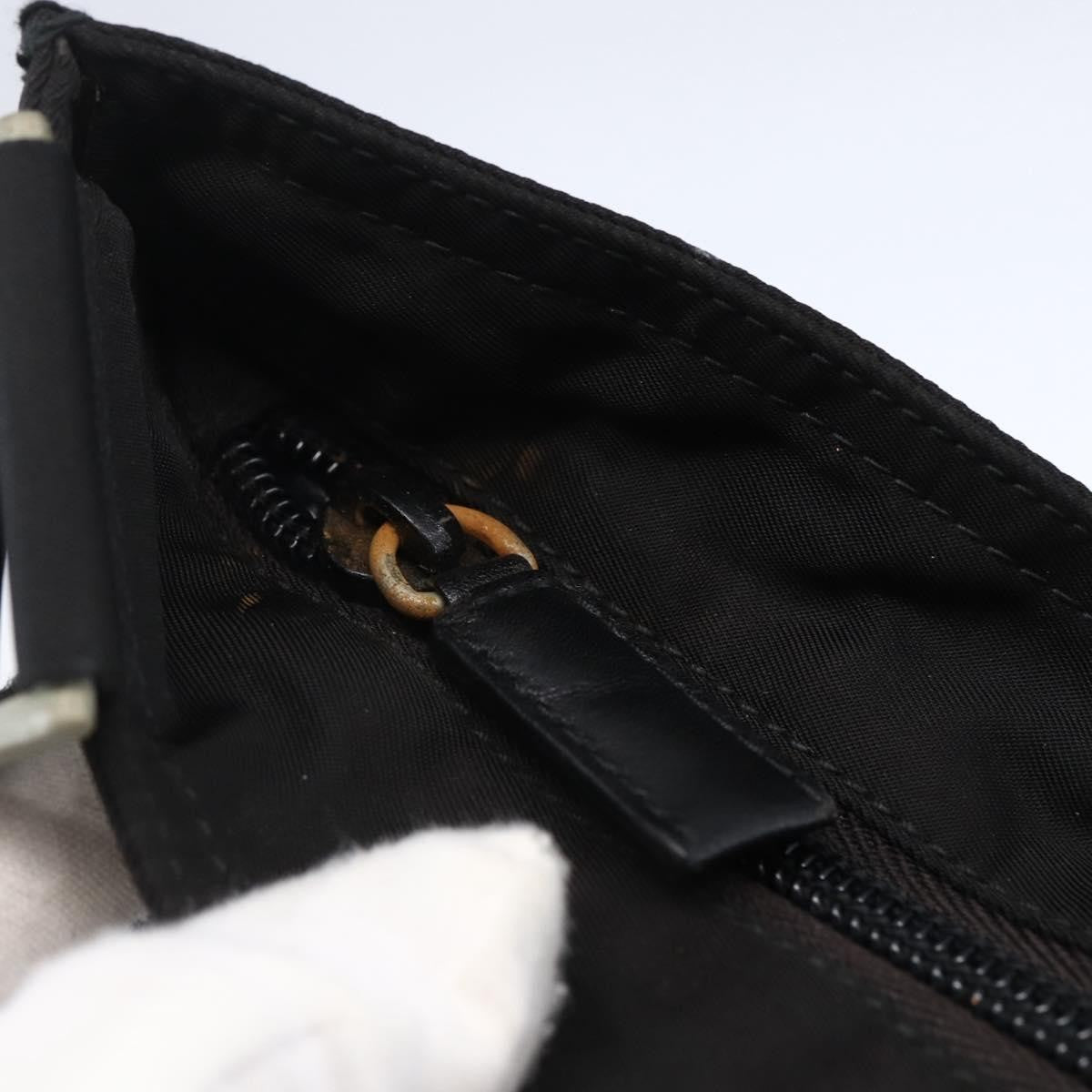 Prada Flat Messenger Tessuto Black Nylon Shoulder Bag Bag (Pre-Owned)