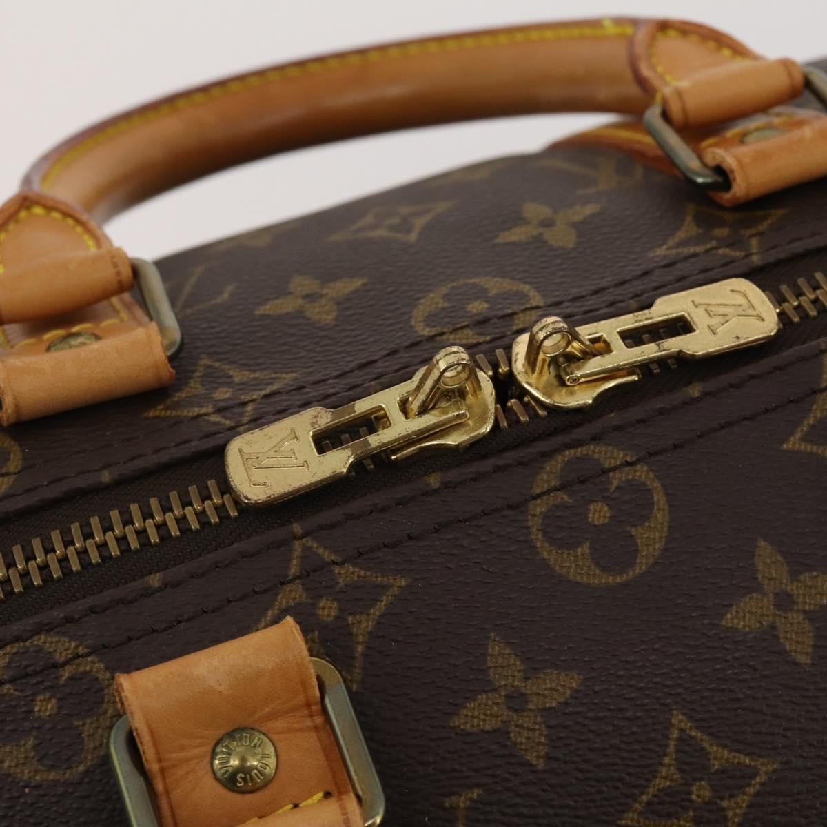 Louis Vuitton Keepall Monogram Canvas Brown Canvas Travel Bag Bag (Pre-Owned)