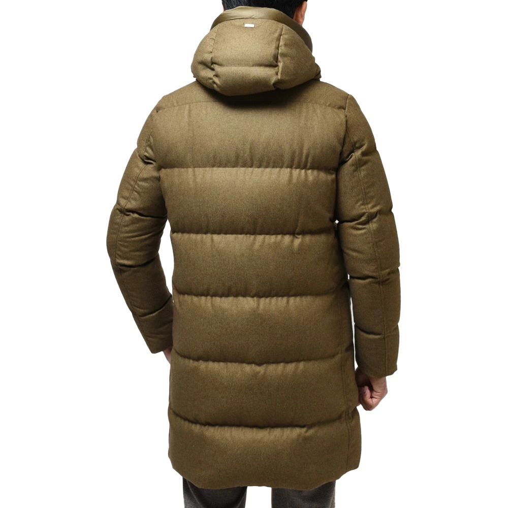 Herno Green Silk Men's Jacket