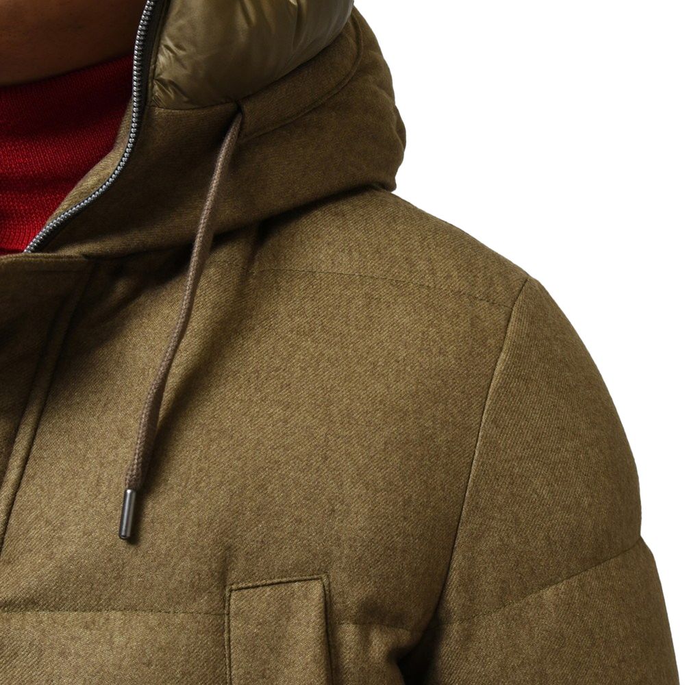 Herno Green Silk Men's Jacket