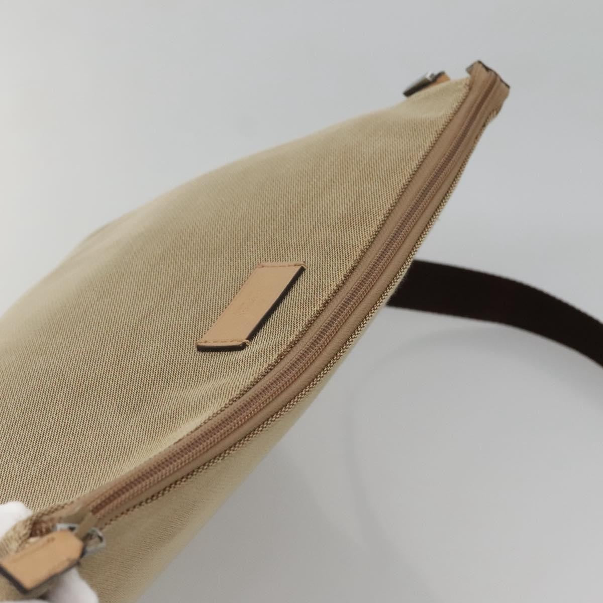 Gucci Original Messenger Gg Canvas Beige Canvas Shoulder Bag Bag (Pre-Owned)
