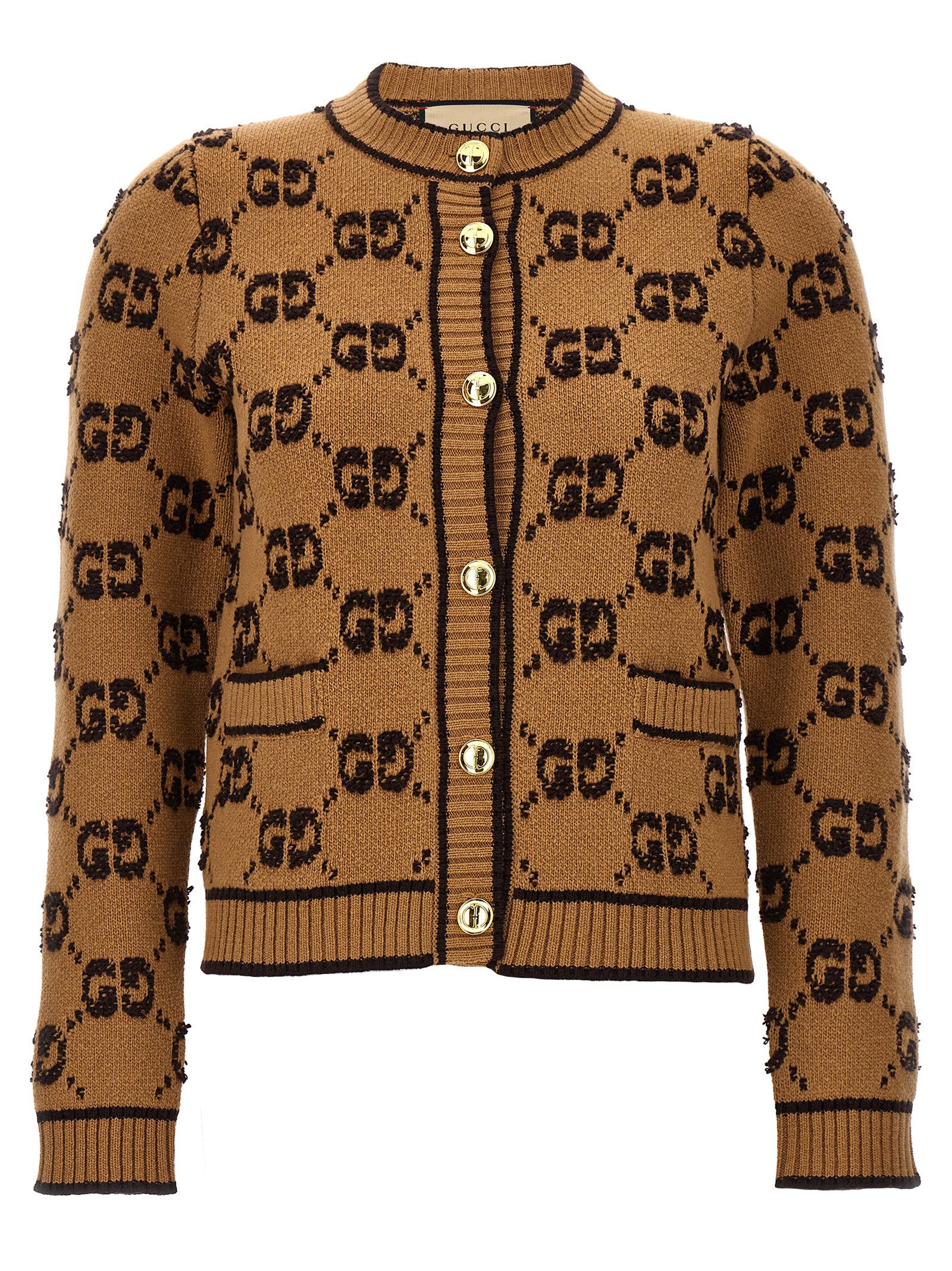Gucci Women's Gg Tweed Bouclè Cardigan
