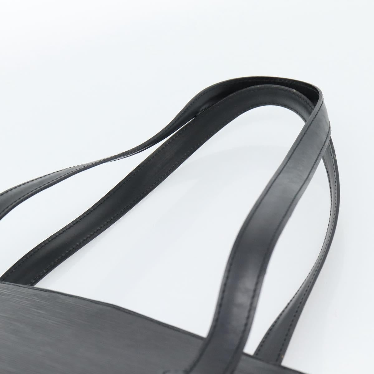 Louis Vuitton Lussac Epi Leather Black Leather Handbag (Pre-Owned)