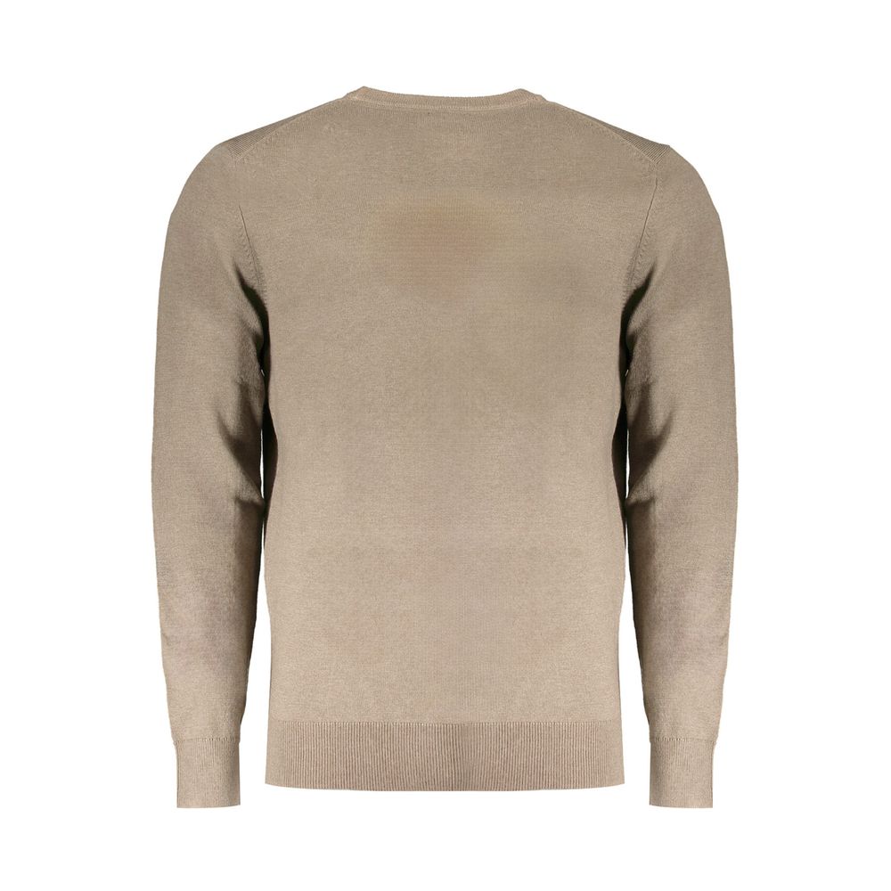 Norway 1963 Brown Wool Men Men's Sweater