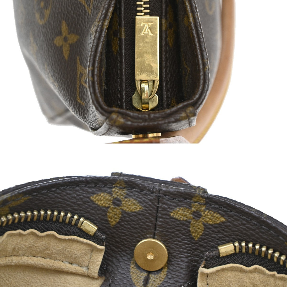 Louis Vuitton Looping Monogram Canvas Brown Canvas Handbag (Pre-Owned)