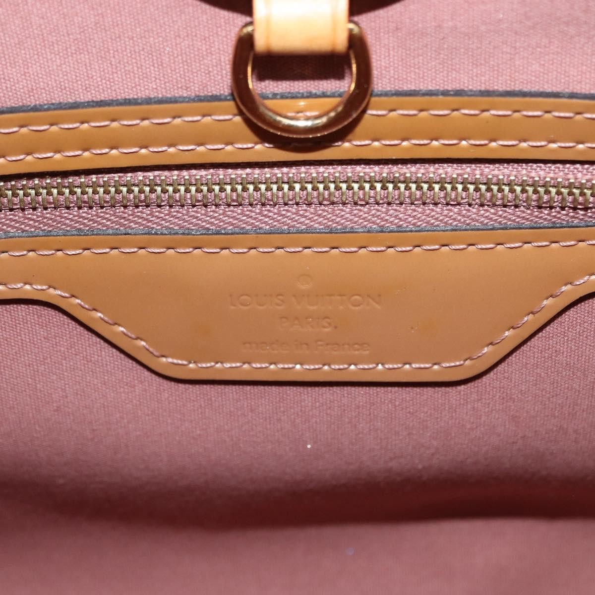 Louis Vuitton Catalina Monogram Vernis Pink Patent_Leather Handbag (Pre-Owned)