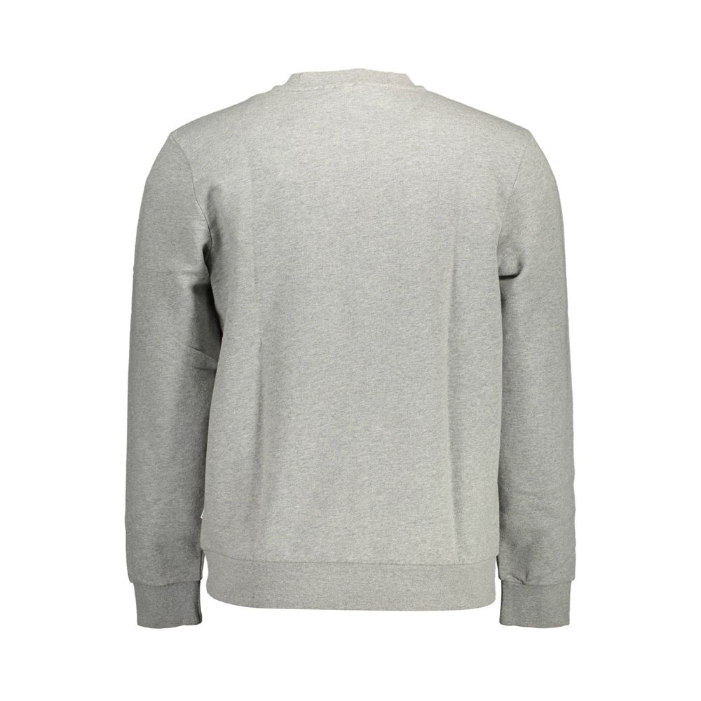 Napapijri Gray Cotton Men Men's Sweater