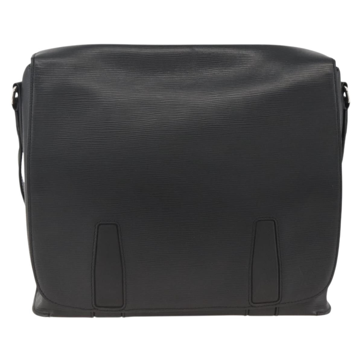 Louis Vuitton Harrington Messenger Epi Leather Black Leather Handbag (Pre-Owned)