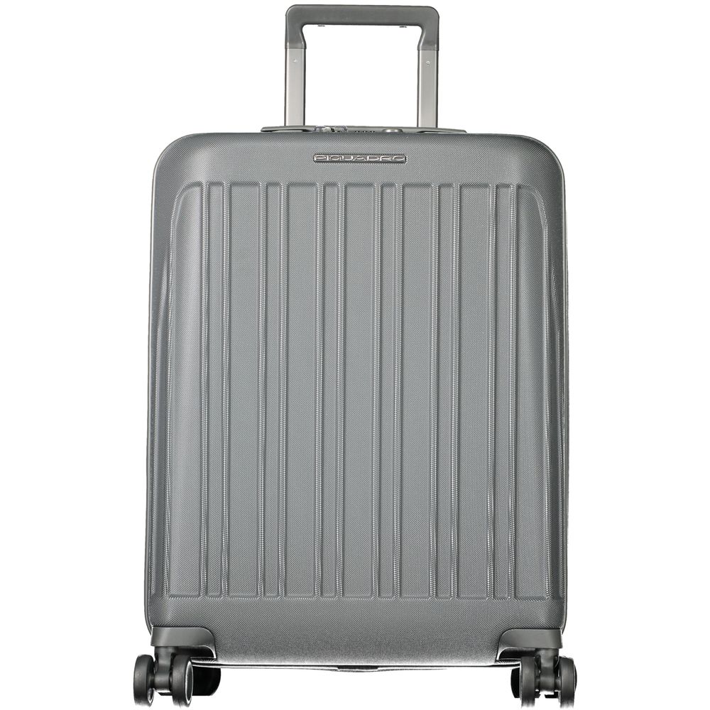 Piquadro Gray Polycarbonate Men Men's Luggage