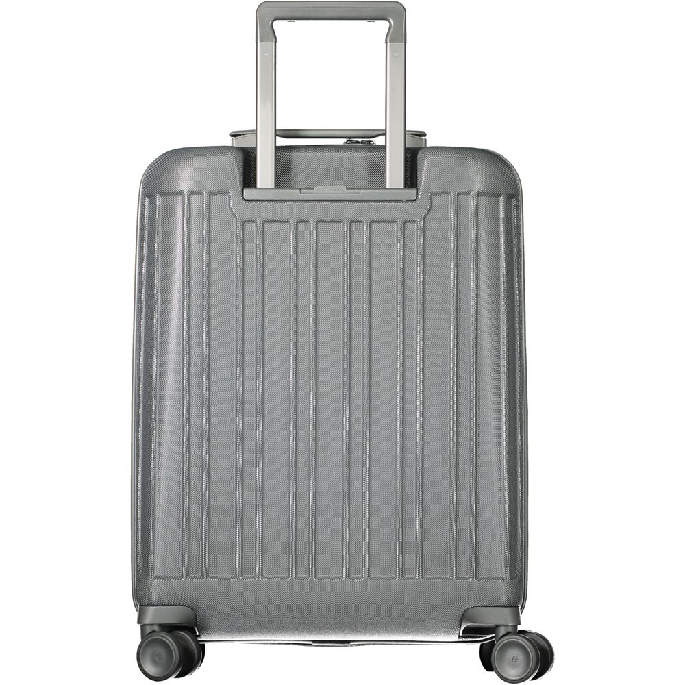 Piquadro Gray Polycarbonate Men Men's Luggage