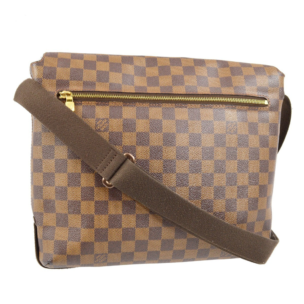 Louis Vuitton Brooklyn Damier Brown Canvas Handbag (Pre-Owned)
