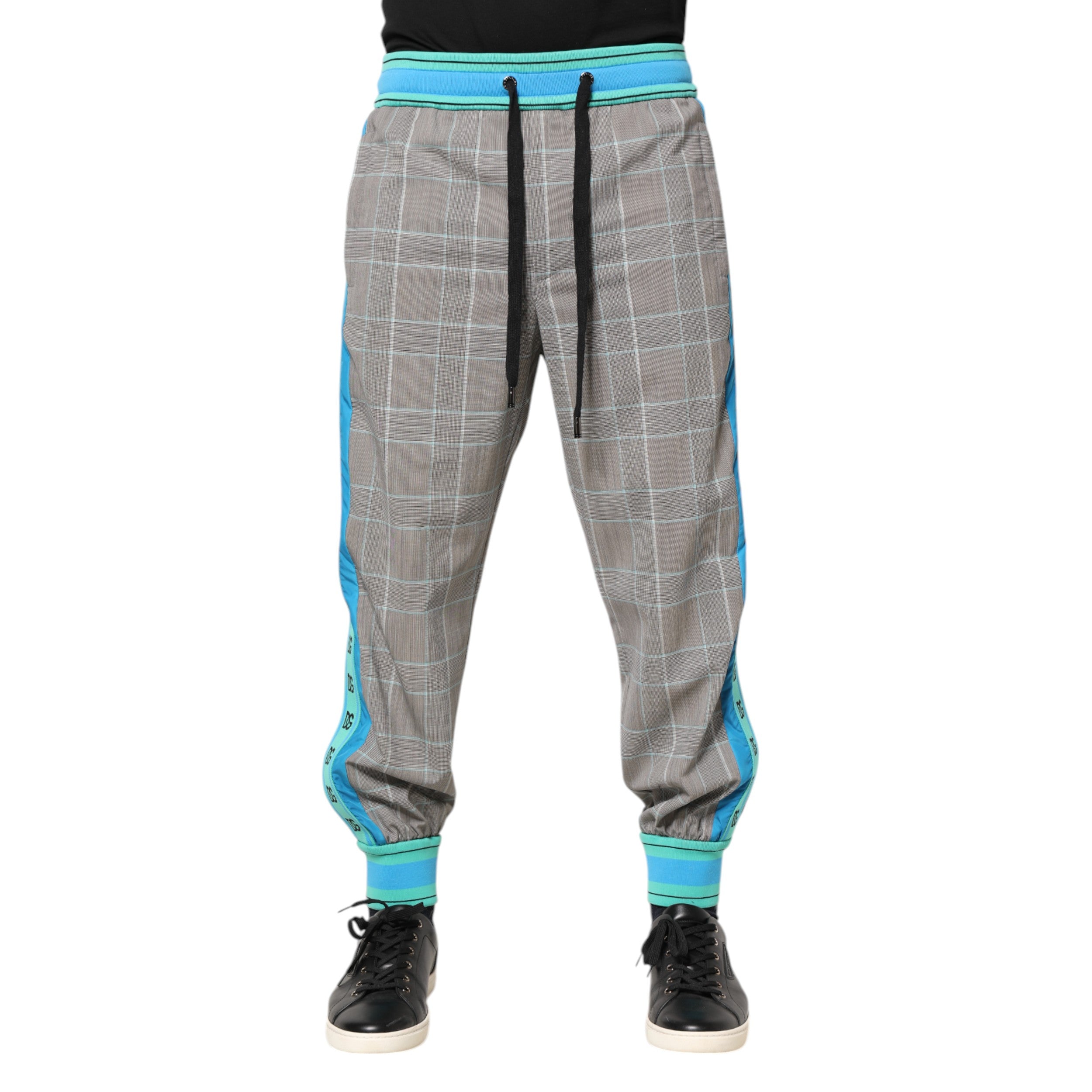 Dolce & Gabbana Multicolor Cotton Men Jogger SweatMen's Men's Pants