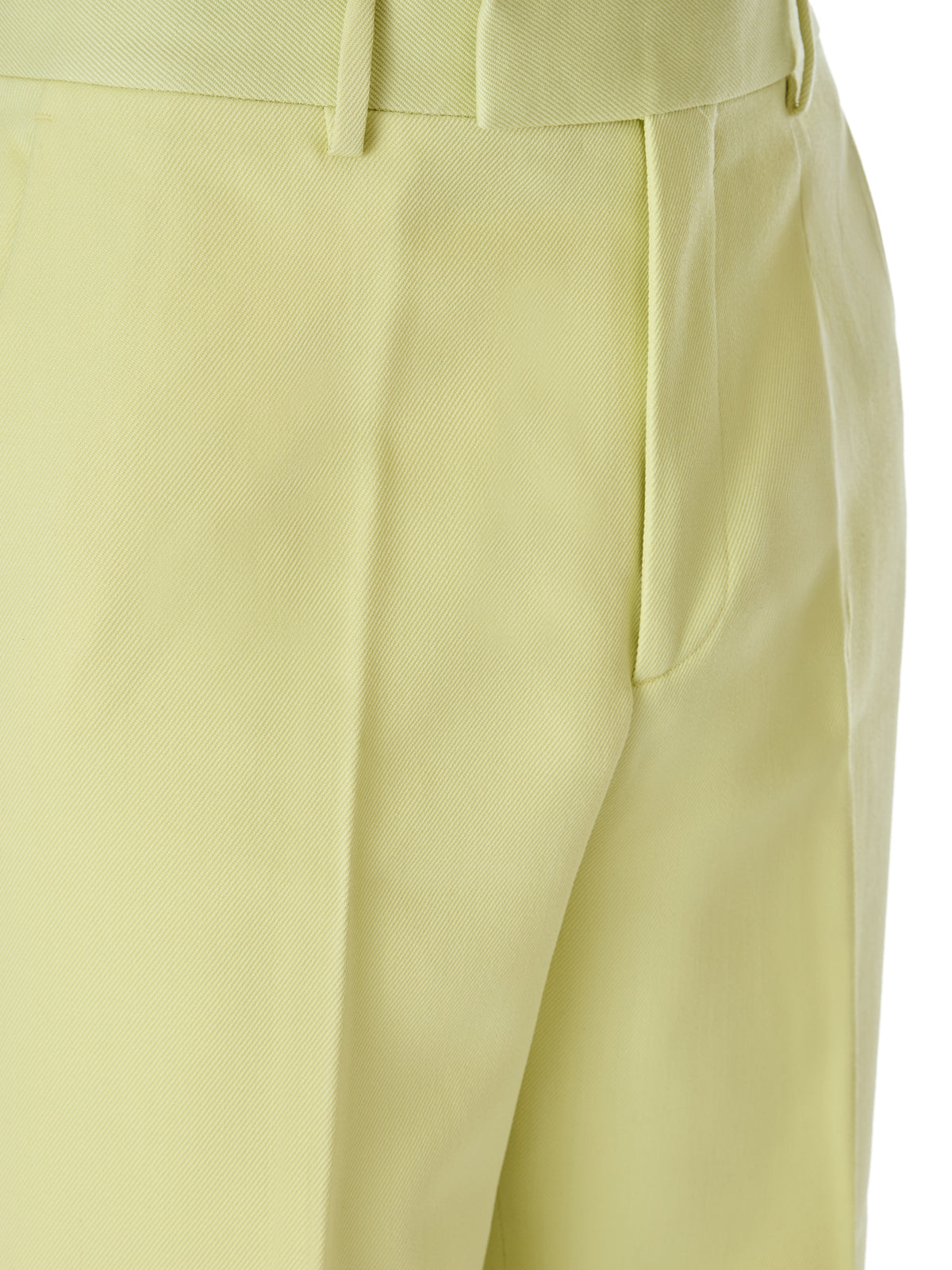 Gucci Lime Yellow Polyester Men's Pants
