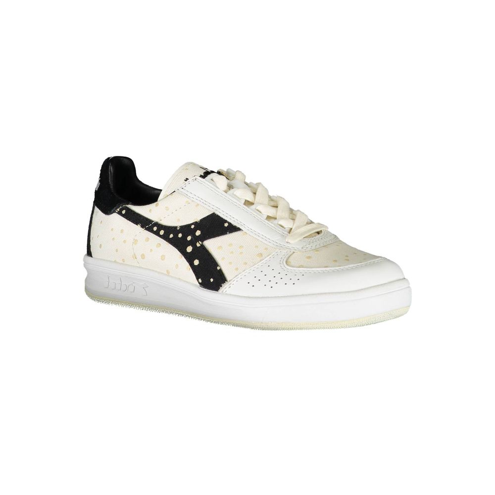 Diadora White Leather Women Women's Sneaker