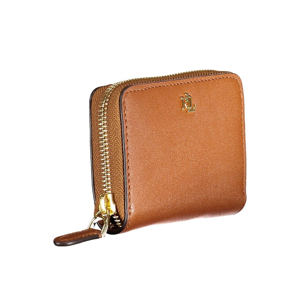 Ralph Lauren Brown Leather Women's Wallet