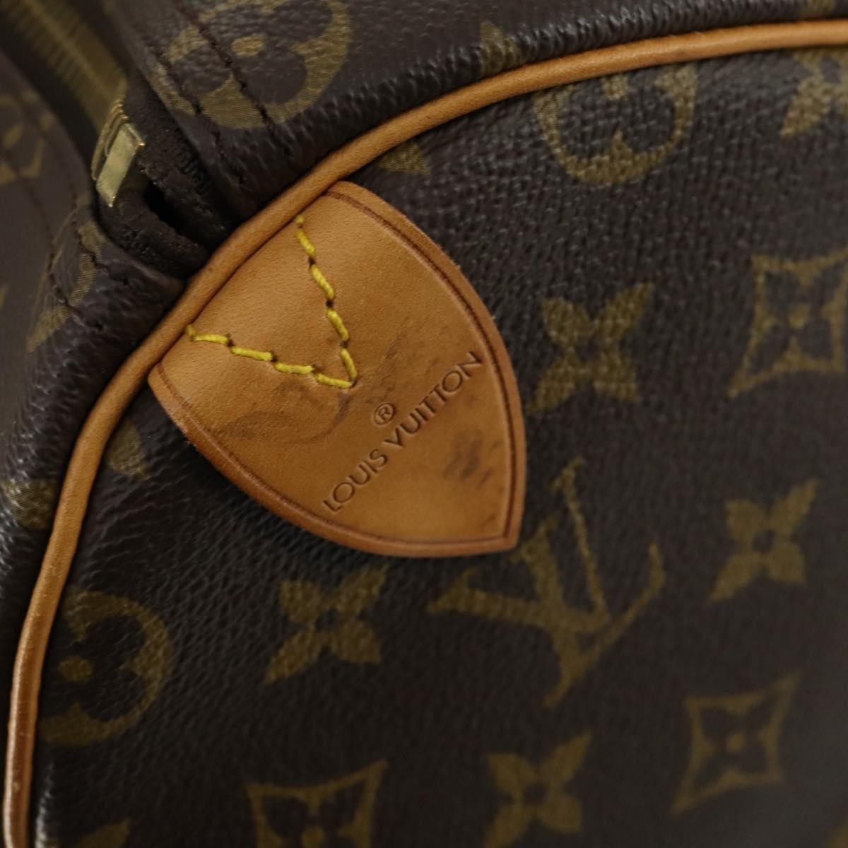 Louis Vuitton Keepall Monogram Canvas Brown Canvas Travel Bag Bag (Pre-Owned)