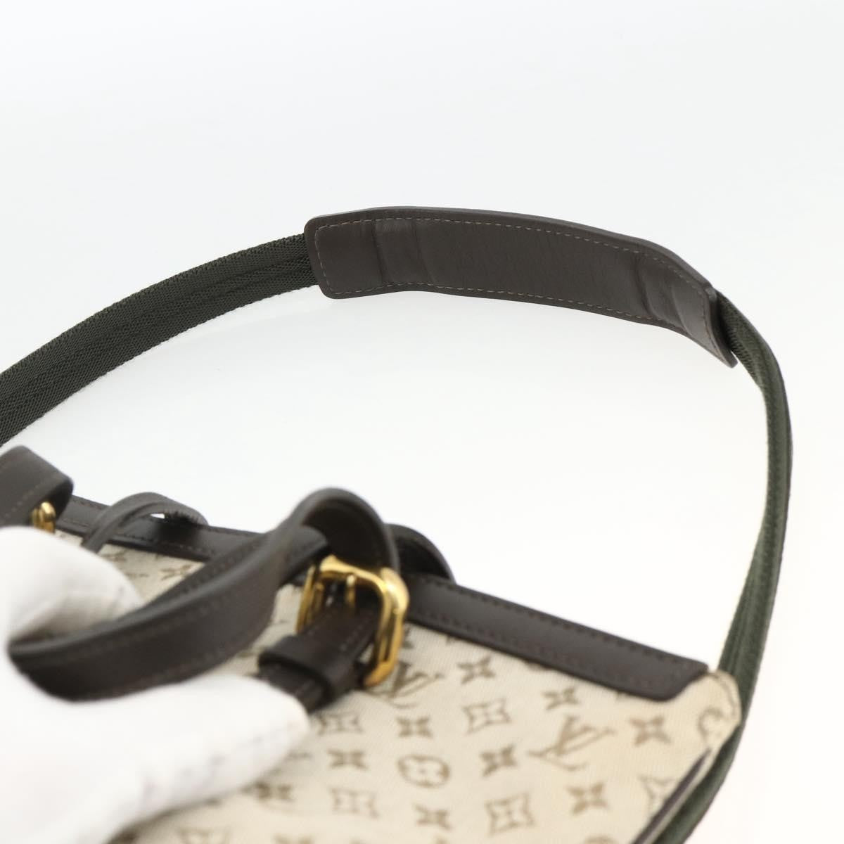 Louis Vuitton Francoise Mini Lin Khaki Canvas Tote Bag Bag (Pre-Owned)