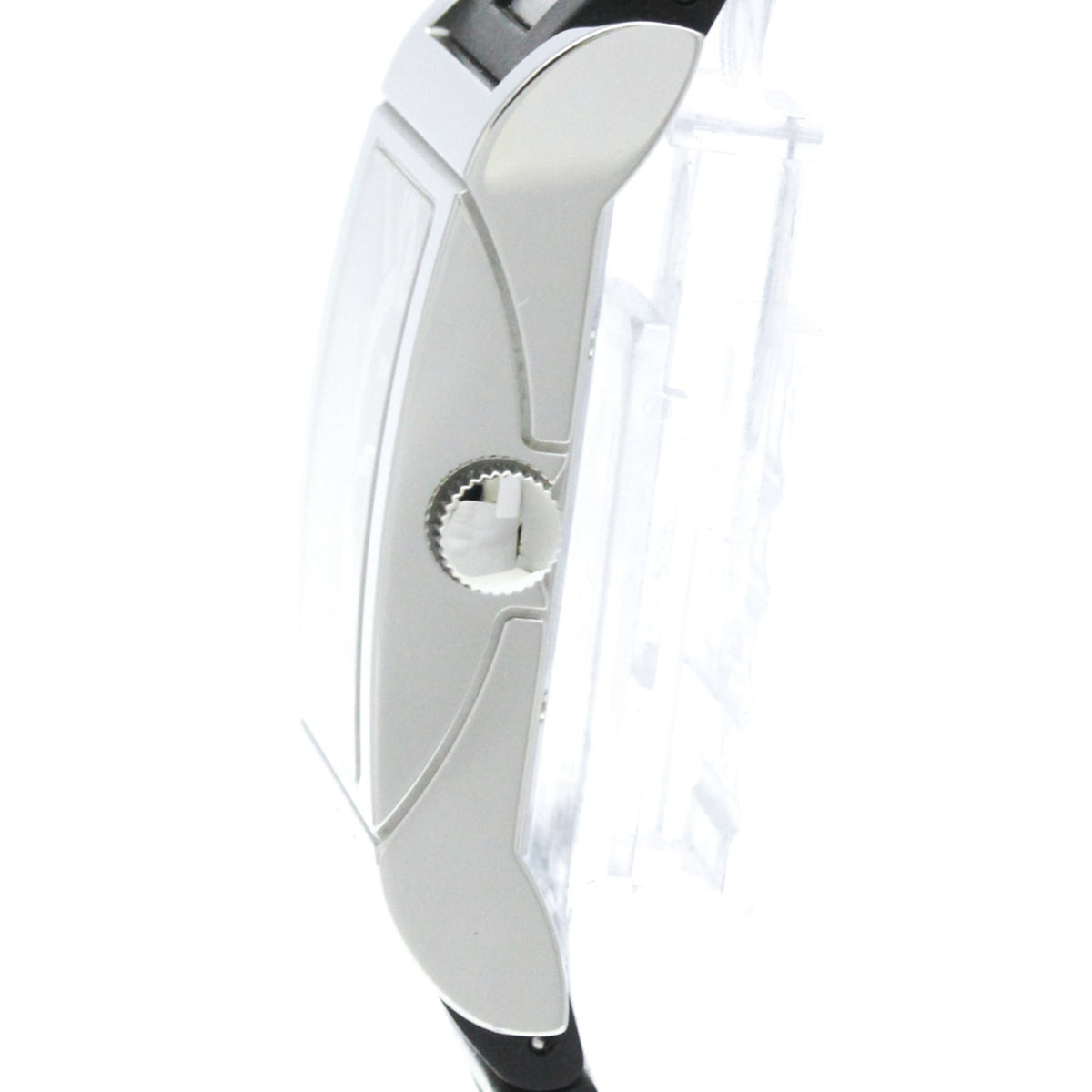 Bvlgari Rettangolo Automatic Stainless Steel Watch (Pre-Owned)