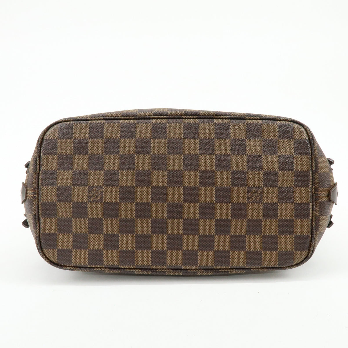 Louis Vuitton Cabas Rivington Damier Brown Canvas Tote Bag Bag (Pre-Owned)