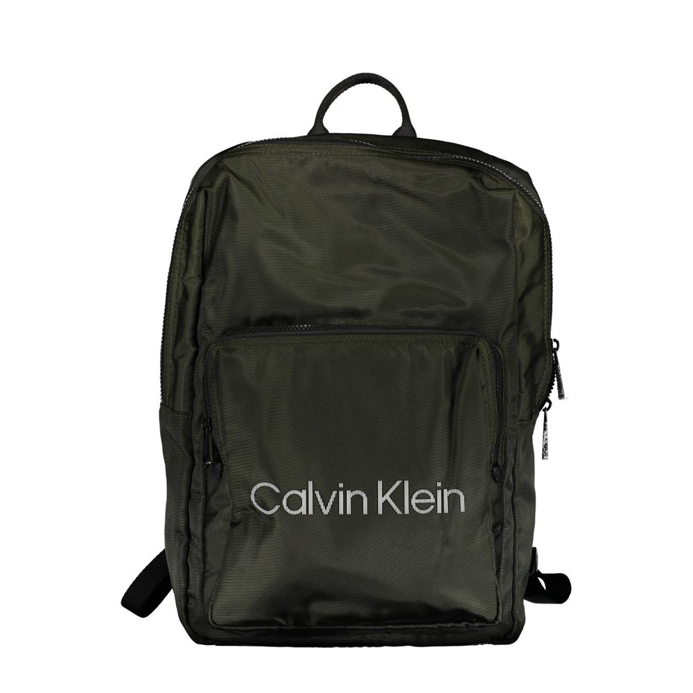 Calvin Klein Green Polyester Men Men's Backpack